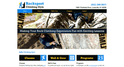 Desktop Screenshot of climbrocksport.com